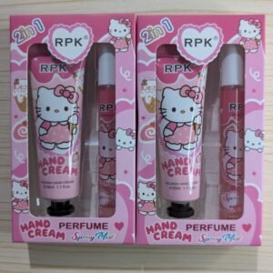 Set 2 en 1 Crema de Manos y Body Mist Perfumado Hello Kitty RPK