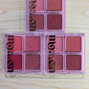 Sevencool Moon Blush Powder Palette - Paleta de Rubores de 4 Tonos