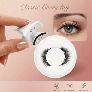 Set de Pestañas Magnéticas Reutilizables con Aplicador - Classic Everyday