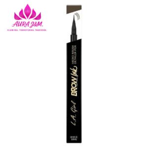 Delineador de Cejas en Tinta Brow Ink L.A. Girl Micro Brush Marron