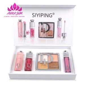 Set de Maquillaje de Lujo Siyiping Labial, Aceite Labial, Sombras y Gloss