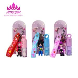 Llavero Brillo Labial Coleccionable Siyiping x3 Colores