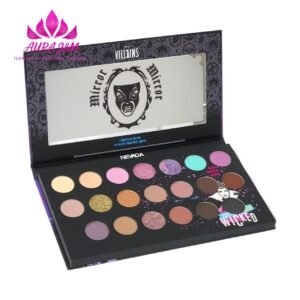 Paleta de Sombras de Ojos Villanas de Cuento 18 Tonos con Espejo