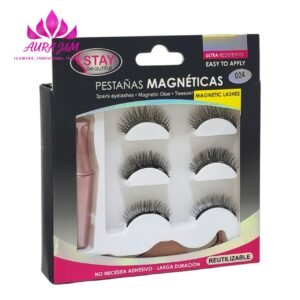 Pestañas Magneticas Stay Beautiful 004 + Delineador