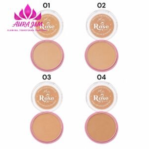 Polvo Compacto Iluminador Rose YH Beja x4 Tonos