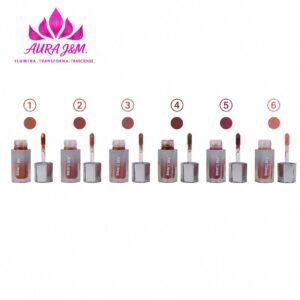 Brillo Labial Matte Romantic Rain x6 Tonos