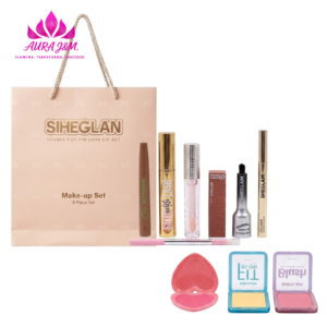 Set de Maquillaje 9 Piezas Thanks For The Love (Mascara Labial y Cejas)