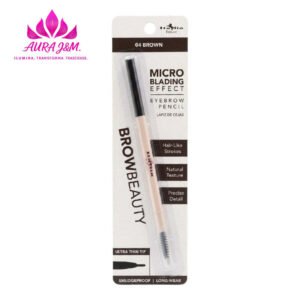 Lapiz de Cejas Efecto Microblading Italia Deluxe Browbeauty 04 Brown