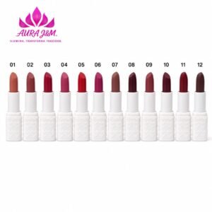 Set de Labiales Mate x12 Tonos Edicion Corazones