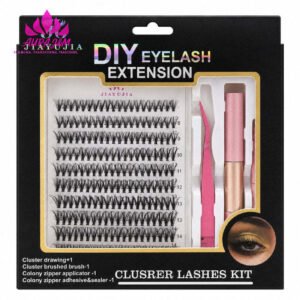 Kit de Pestañas DIY Cluster Lashes Jiayujia