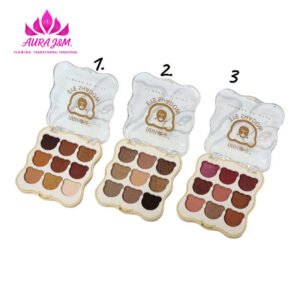 Paleta de Sombras de Ojos BBRose 9 Tonos Diseño Oso x3